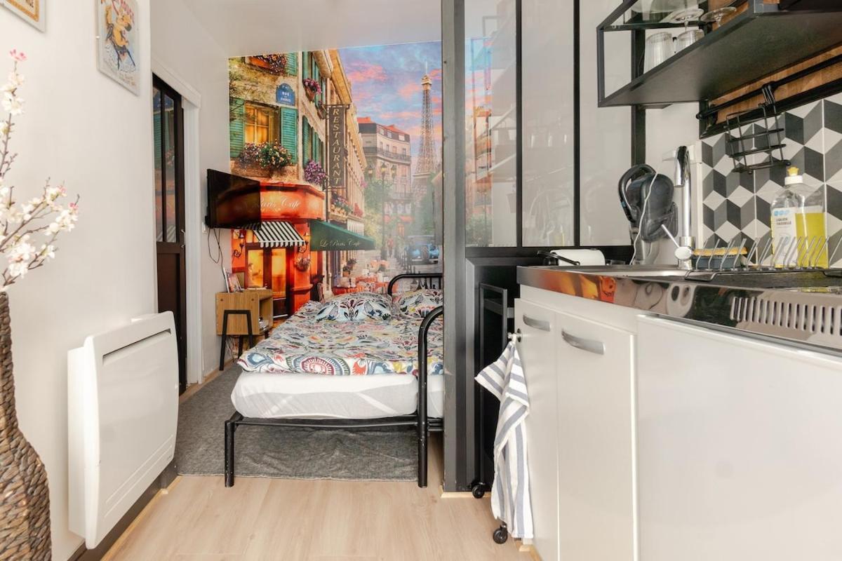 Studio Paris - Metro 7 Cadet - Quartier Faubourg-Montmartre מראה חיצוני תמונה